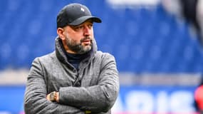 Gérard Lopez lors d'un match de Bordeaux en Ligue 1, le 13 mars 2022