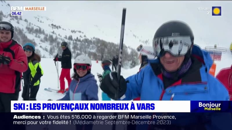 Ski: les Provençaux en nombre à Vars pour les vacances d'hiver