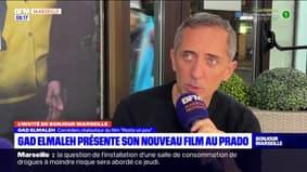 Marseille: Gad Elmaleh présente son nouveau film au Prado