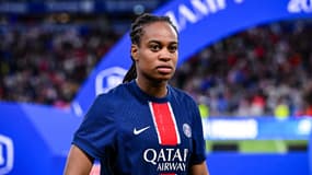 L'attaquante du PSG Marie-Antoinette Katoto