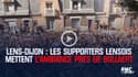 Lens-Dijon - Les supporters lensois mettent l'ambiance près de Bollaert avant le match