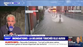Belgique: la région de Liège touchée par les crues