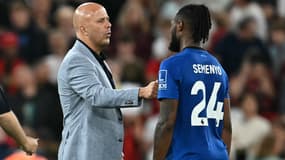 Antoine Semenyo et Arne Slot