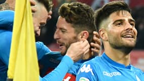 Hamsik, Mertens et Insigne