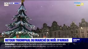 Retour de la magie de Noël au marché de Noël d'Arras