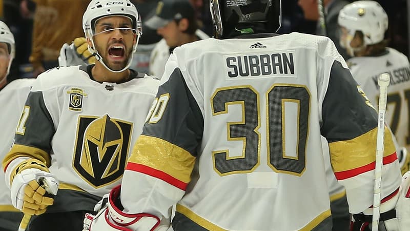 Pierre-Edouard Bellemare, l'attaquant français des Las Vegas Golden Knights