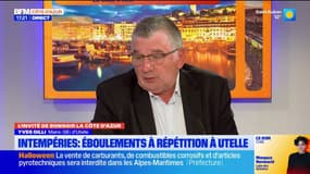 Eboulement sur la route d'Utelle: une nécessité de réaliser des travaux?