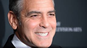 George Clooney aux Baftas, le 9 novembre 2013