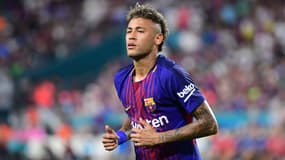 Neymar avec le FC Barcelone, à Miami le 29 juillet 2017