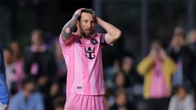 Lionel Messi avec l'Inter Miami le 22 février 2025