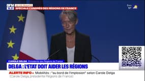 Elisabeth Borne salue "une nouvelle étape" de dialogue avec les élus devant le congrès des Régions