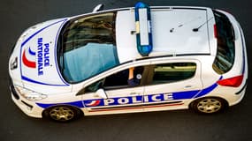 Une voiture de police, image d'illustration. 