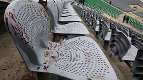 Le stade de Port-Saïd, où 74 personnes ont péri en février 2012 lors d'émeutes déclenchées à la fin d'une rencontre de football. Un tribunal égyptien a confirmé samedi la condamnation à la peine capitale à l'encontre de 21 supporters de football pour leur