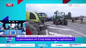 Colère des agriculteurs: "Ils sont arrivés à Rungis", affirme Valérie, vendeuse sur le marché