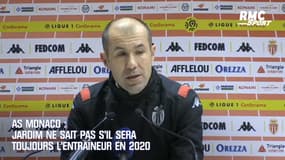 Monaco : Jardim ne sait pas s'il sera toujours l'entraîneur en 2020