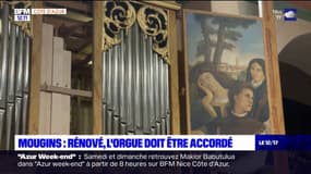 Alpes-Maritimes: l'orgue de Mougins rénové doit maintenant être accordé