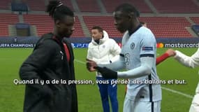 Eduardo Camavinga avec Kurt Zouma
