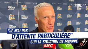 Mbappé : “Je n’ai pas d’attente particulière” Deschamps réagit à la situation de Mbappé
