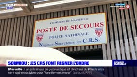 Marseille: les CRS font régner l'ordre dans la calanque de Sormiou