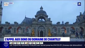 Le domaine de Chantilly lance un appel aux dons