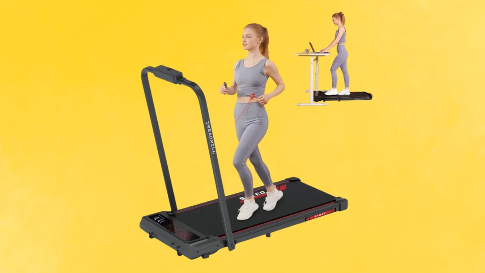 LES NOUVELLES RÉSOLUTIONS POUR LA RENTRÉE C'EST MAINTENANT AVEC CE TAPIS DE COURSE À PRIX DINGUE CHEZ CDISCOUNT