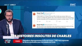 « Les 3 histoires de Charles Magnien » : Le coup de com' de Burger King et un pilote d'avion en marche attaqué par un chat - 09/03