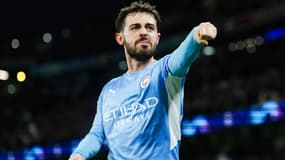 Bernardo Silva lors de Manchester City-Real Madrid
