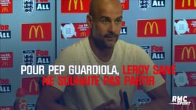 Manchester City : "Leroy Sané ne m'a dit pas dit qu'il souhaitait partir" assure Guardiola