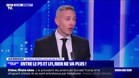 "On ne va pas arrêter de travailler avec les socialistes", assure Ian Brossat