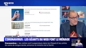 Coronavirus : les géants du web font le ménage chez les revendeurs