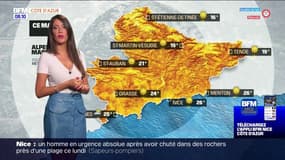Météo Côte d’Azur: une journée encore ensoleillée avec des températures élevées