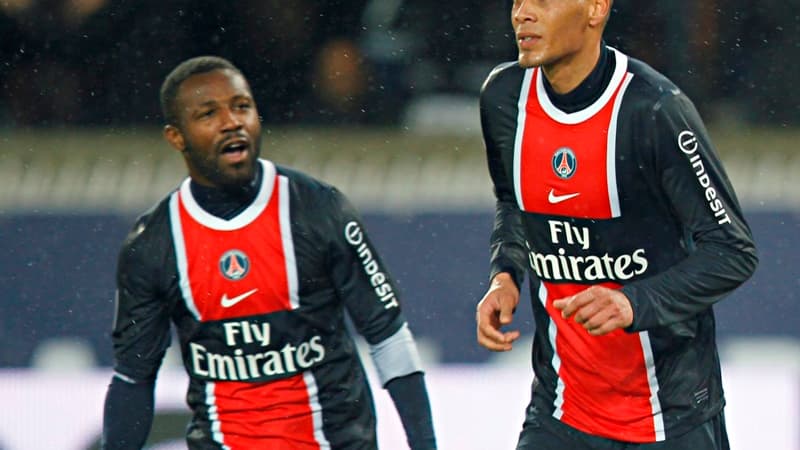 Siaka Tiéné et Guillaume Hoarau
