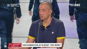 1 000 euros d'amende pour jet de déchet : trop sévère ? - 07/07