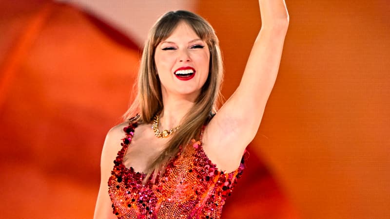 Taylor Swift, le 9 mai 2024 à la Paris La Défense Arena
