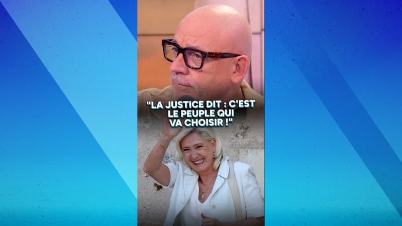 "La justice dit : c'est le peuple qui va choisir !"