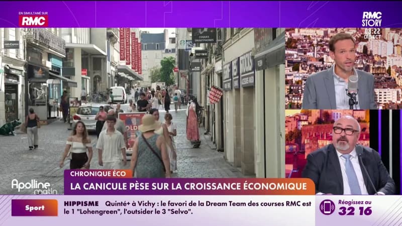 Chronique éco - La canicule pèse sur la croissance économique