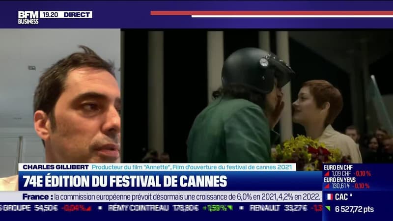 Charles Gillibert (Producteur du film "Annette") : 74ème édition du festival de Cannes - 07/07