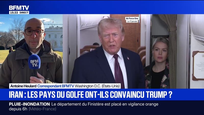 Iran: Donald Trump temporise sur la potentielle intervention des États-Unis