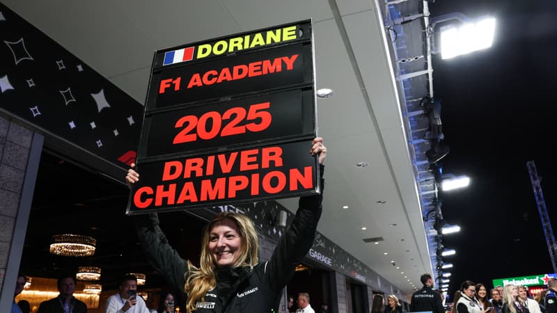 Doriane Pin remporte la F1 Academy a Las Vegas le 23 novembre 2025 2188455