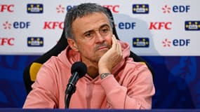Luis Enrique, à Lens le 23 décembre 2024
