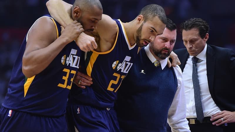Rudy Gobert blessé