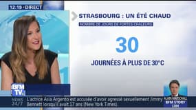 À Strasbourg, déjà 30 jours où il a fait plus de 30°C depuis le début de l'été