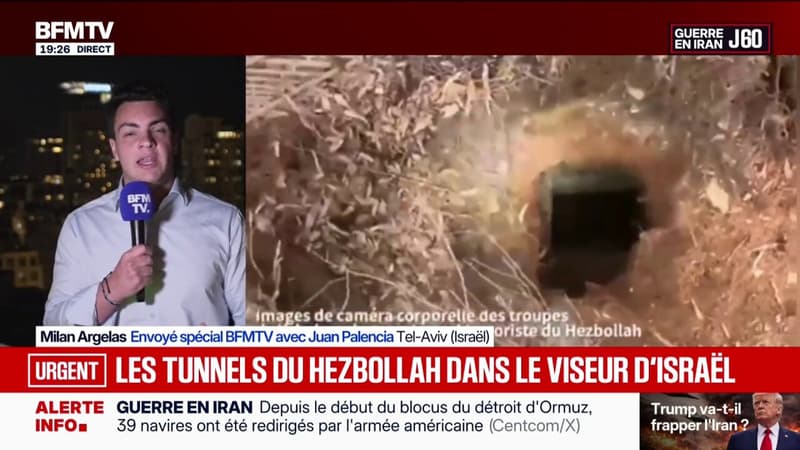 L'armée israélienne affirme avoir trouvé un tunnel du Hezbollah au sud du Liban