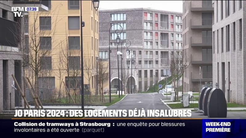 Moisissures, volets cassés, fuites d'eau... les logements du village olympique déjà insalubres