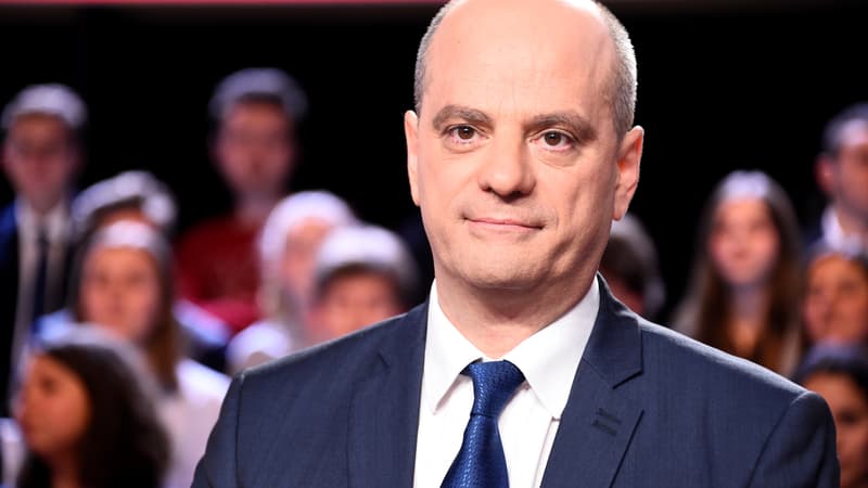 Jean-Michel Blanquer sur le plateau de l'émission. 