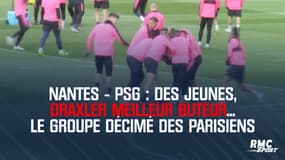 Nantes - PSG : Des jeunes, Draxler meilleur buteur... Le groupe décimé des Parisiens
