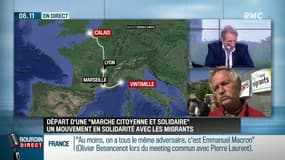 "Marche citoyenne et solidaire" pour les migrants: pourquoi José Bové y participe-t-il?