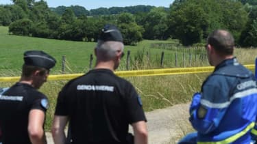 Les gendarmes ont bouclé les lieux à Villeparopis, le 24 juin 2019