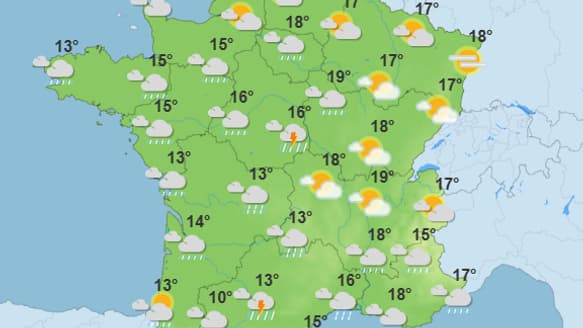 La météo samedi 19 avril 2025. La météo samedi 19 avril 2025.