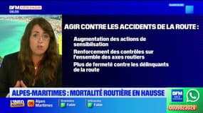 Alpes-Maritimes: plus de décès et stabilité des accidents en juillet